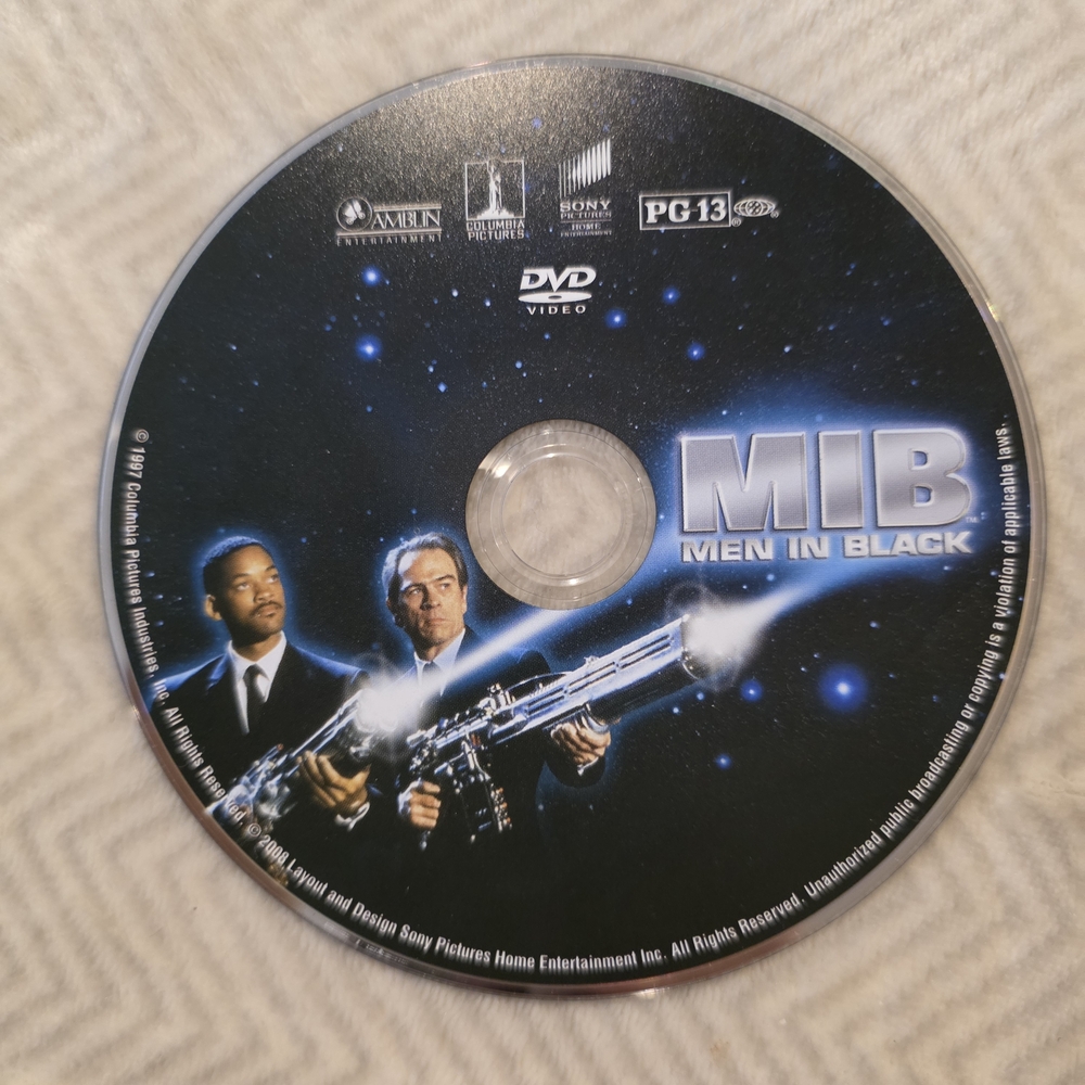 📽3 for $10 movies📽 MIB Men in Black DVD
